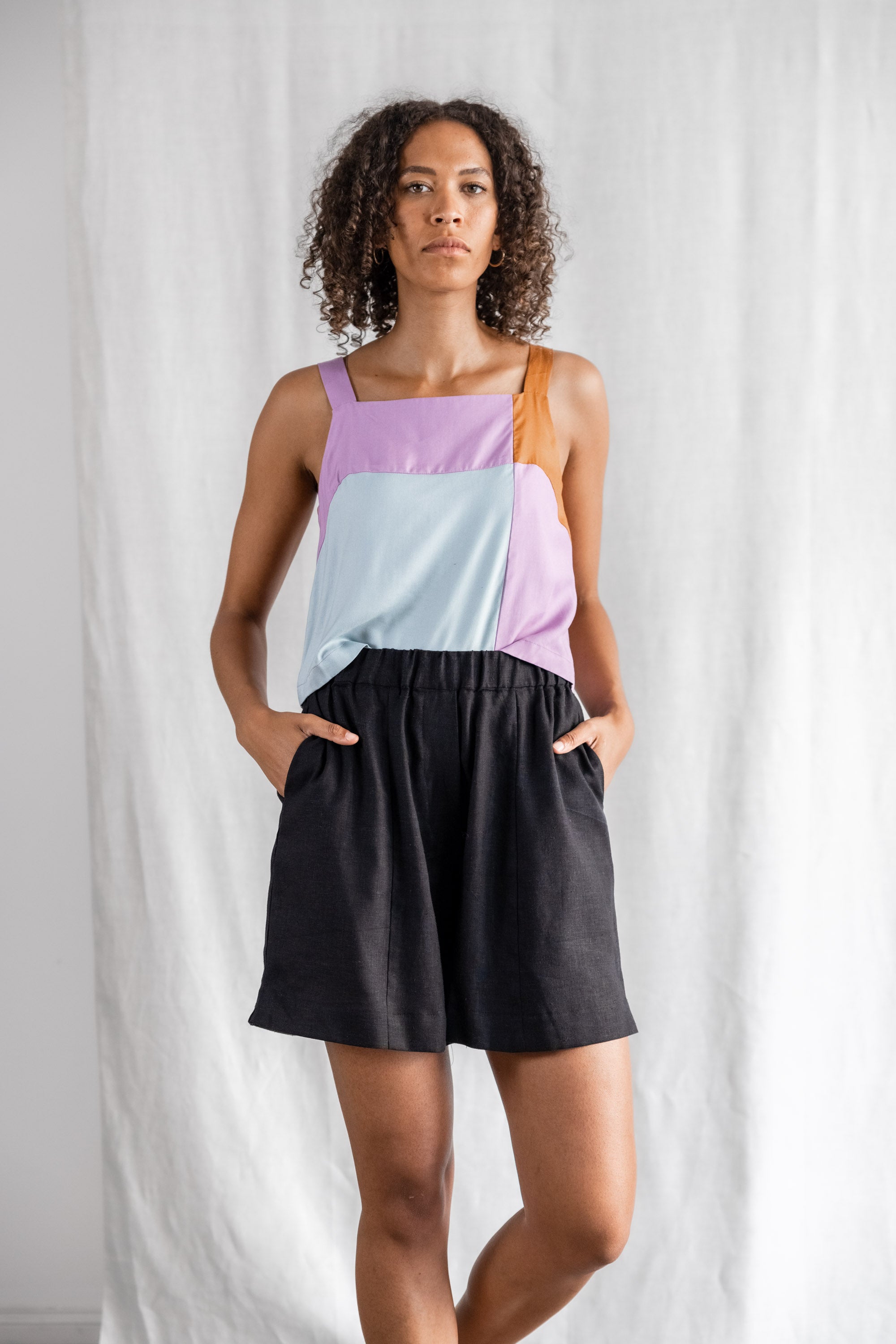 Jyoti Fair Works Damen vegan Shorts Sitara Schwarz