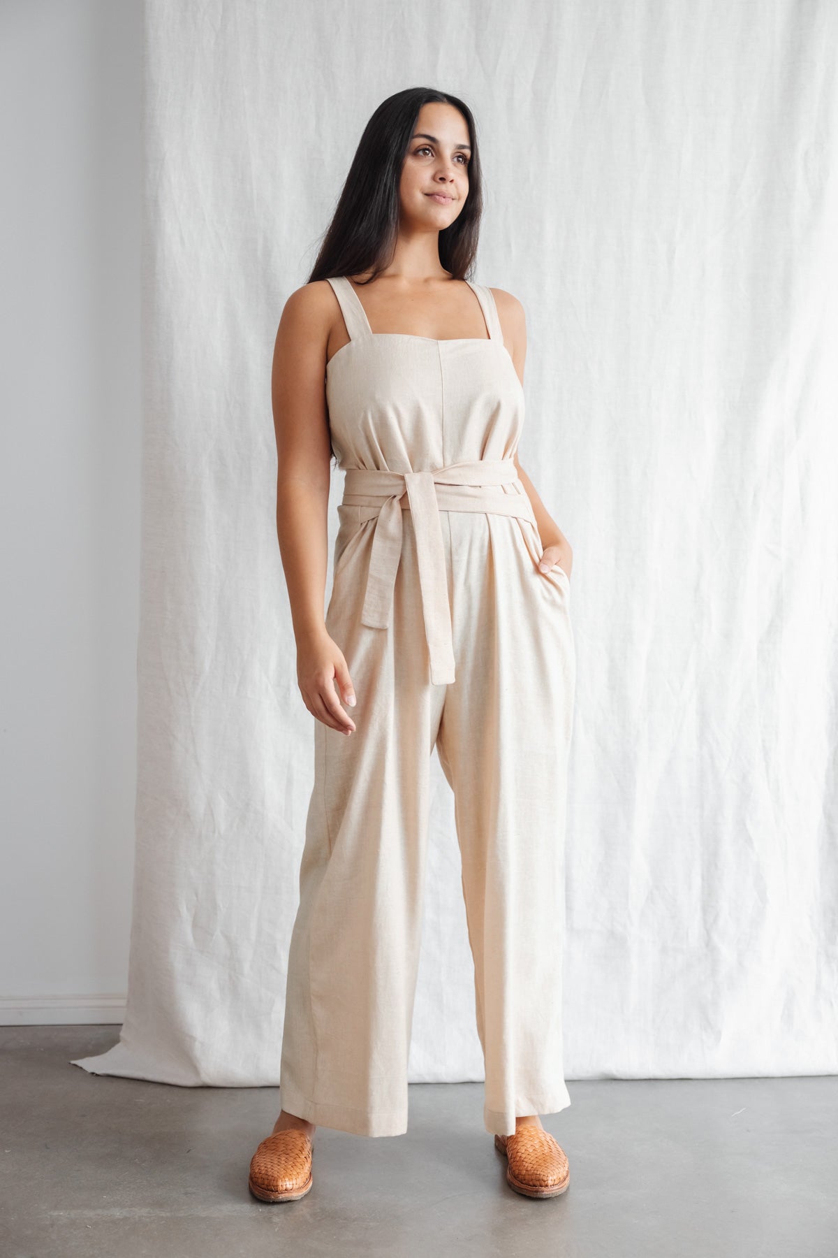 Image of Jyoti Fair Works dames vegan Jumpsuit Suvan Zand