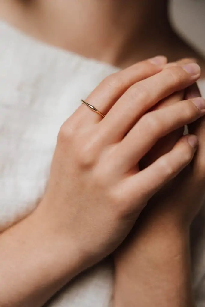 Jyoti Fair Works womens vegan Ring Bedhab Brass