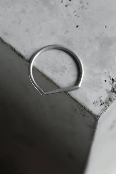 Jyoti - Fair Works womens vegan Ring Ranchi Silver