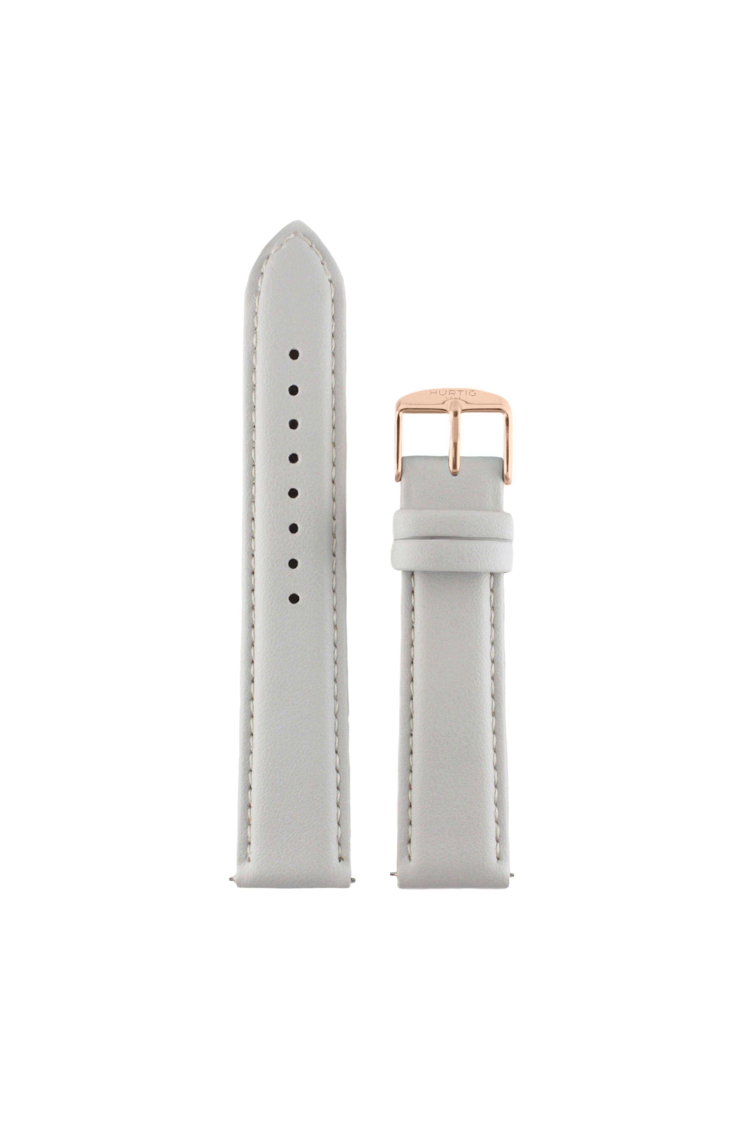 Hurtig Lane men vegan Watch Strap Grey & Rose Gold