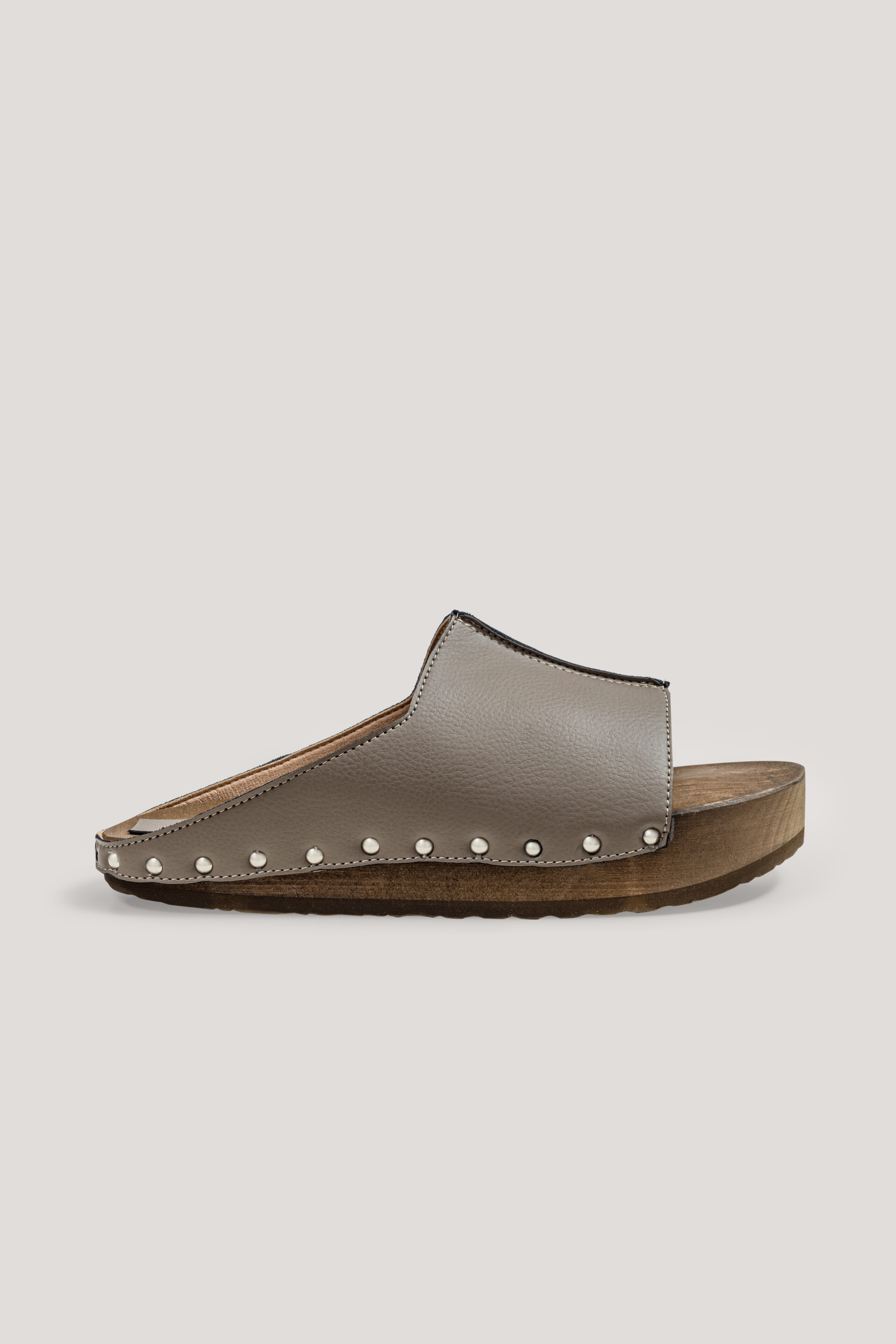 AGAZI Damen vegan Clog Pilates Babe! Khaki