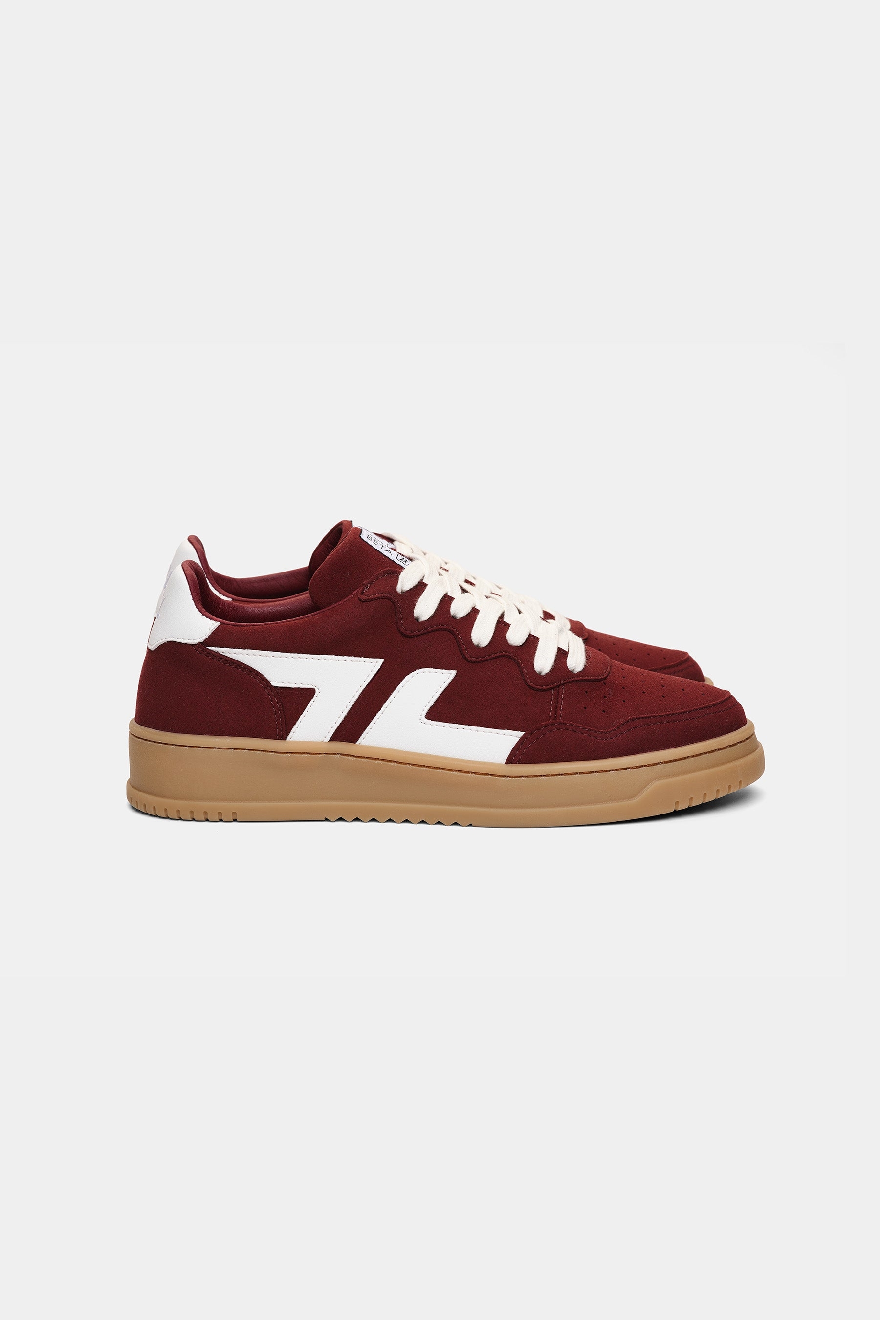 Zèta Herren vegan Sneaker Bêta B3 Burgundy