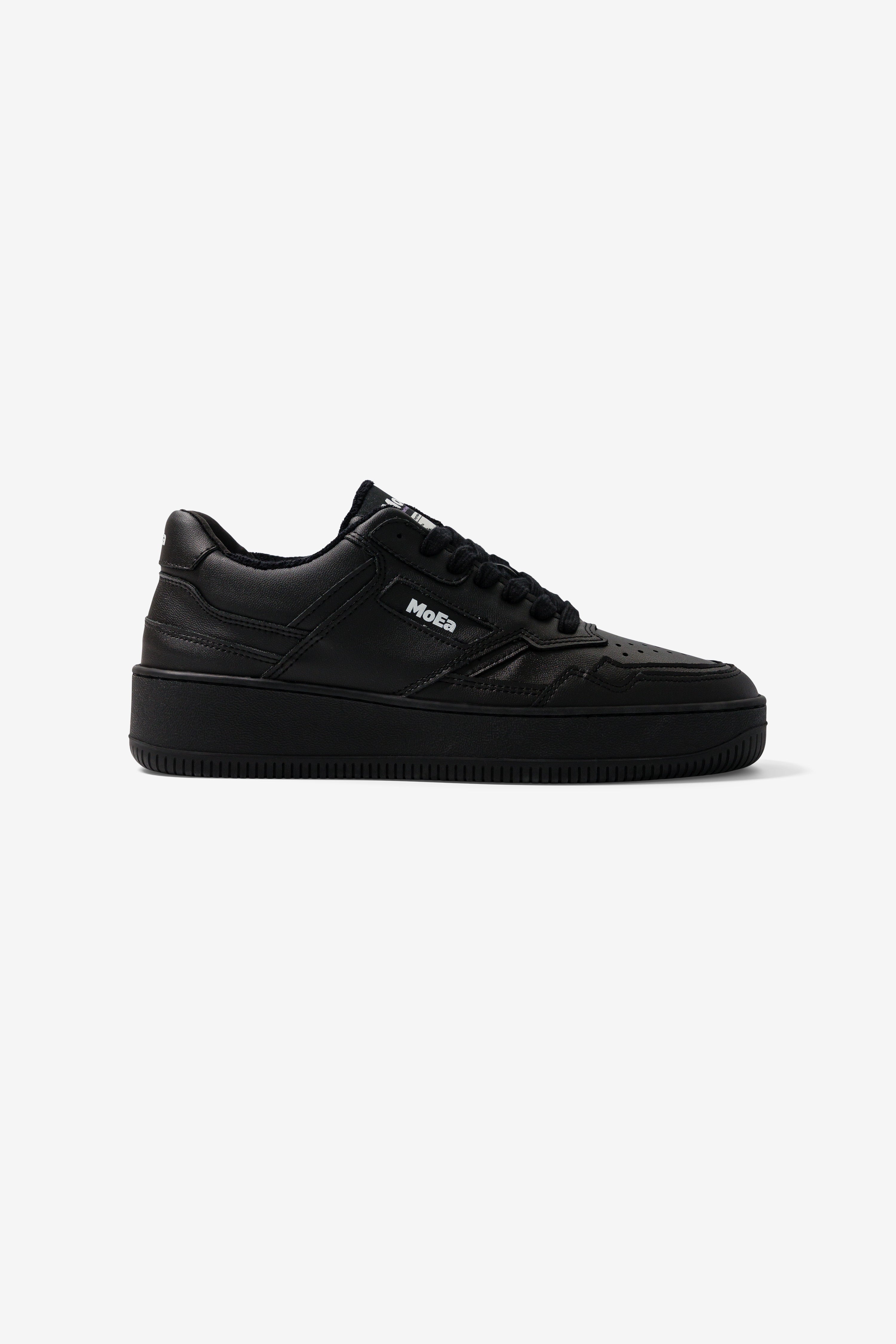 Image of MoEa mannen vegan Sneakers Gen1 Volledig Zwart