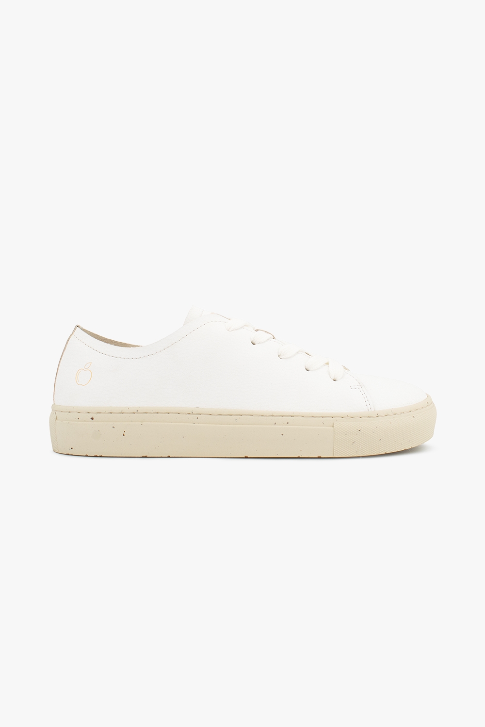 Image of new.ve mannen vegan Sneakers Katoen Wit/Crème