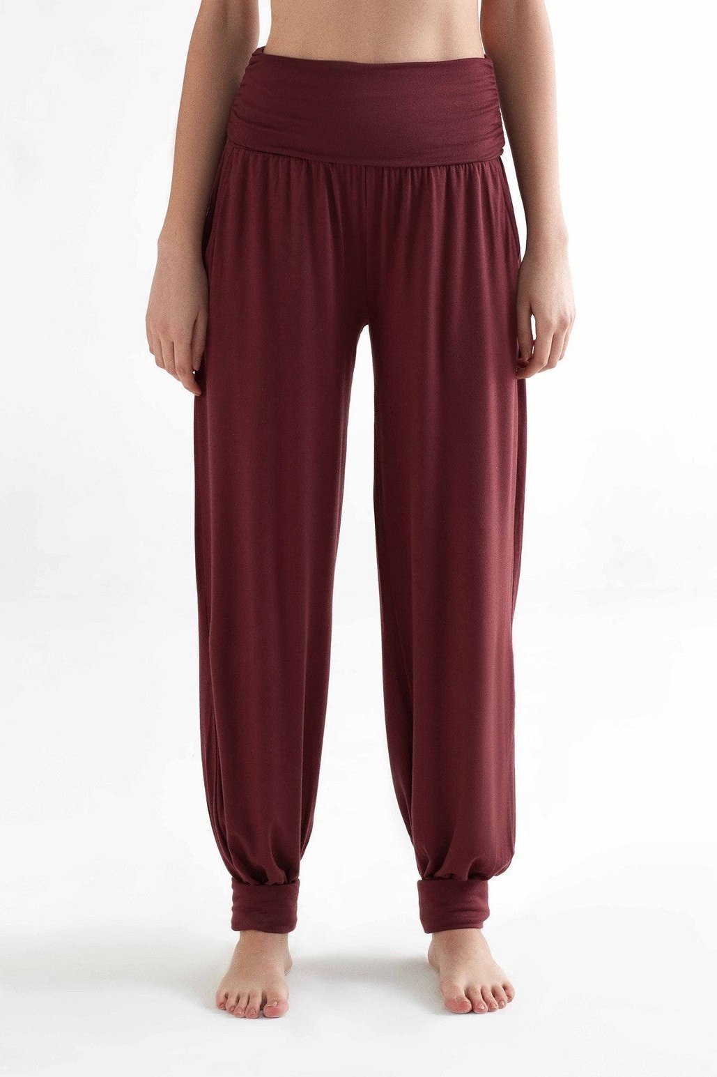 True North Damen vegan Yogahose Intim Burgundy