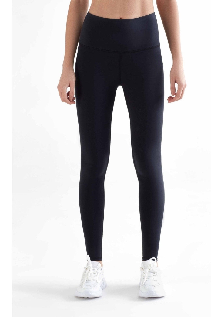 True North Damen vegan Leggings Schwarz