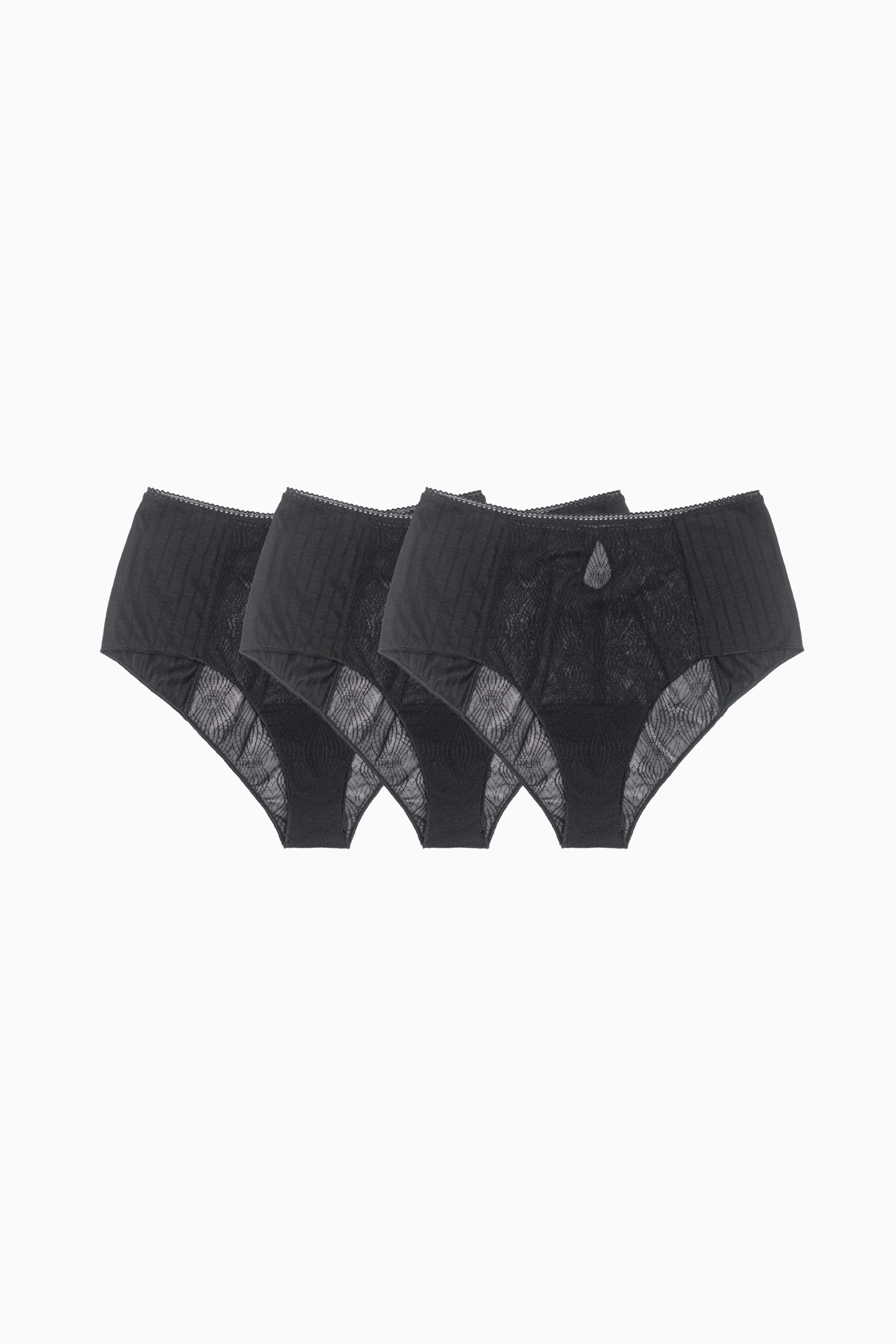 Semi/Romantic Damen vegan Multipack Briefs The Bea Bundle Licorice