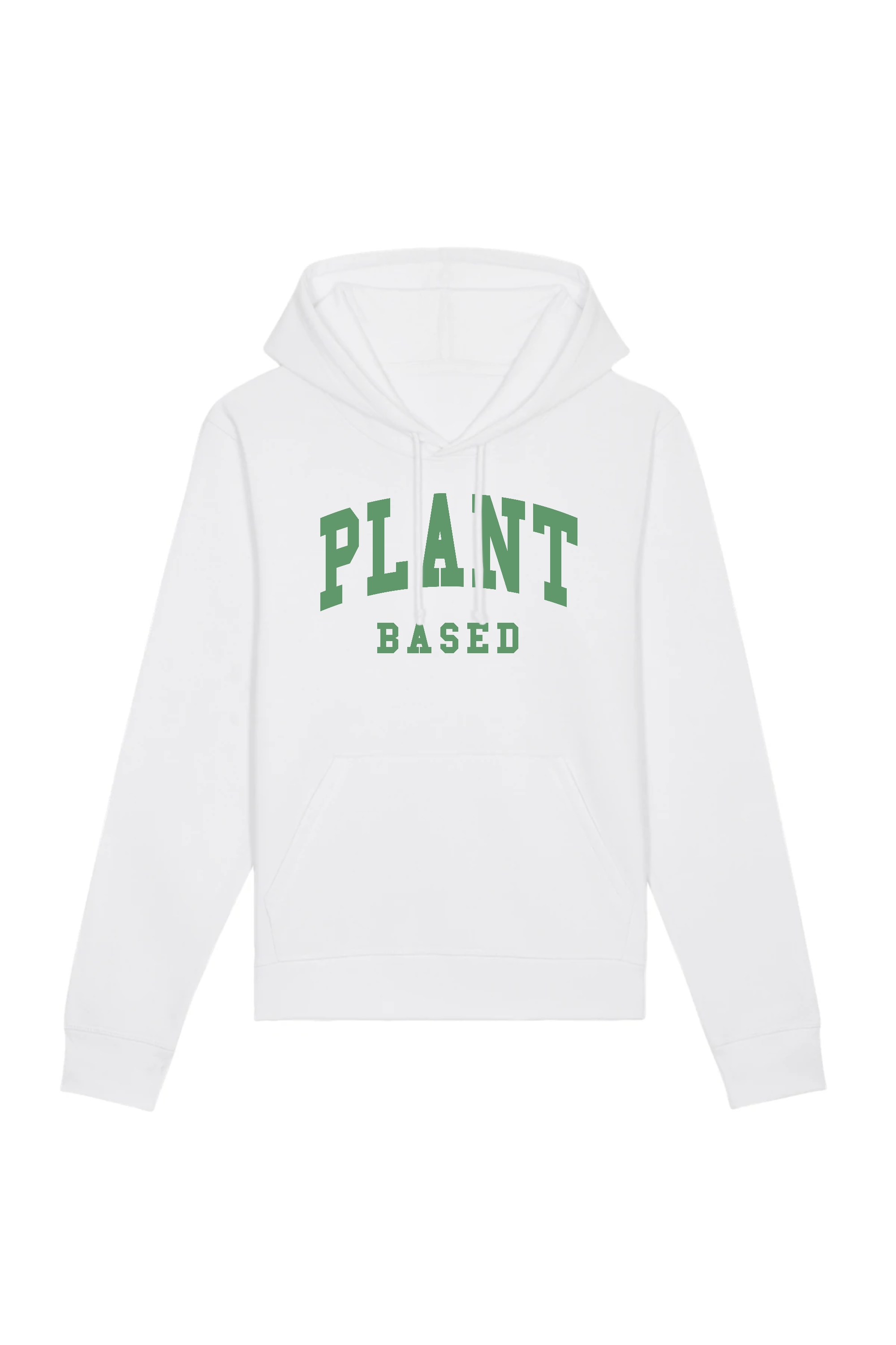 Oat Milk Club Damen vegan Hoodie Plant Based Unisex WeiÃŸ