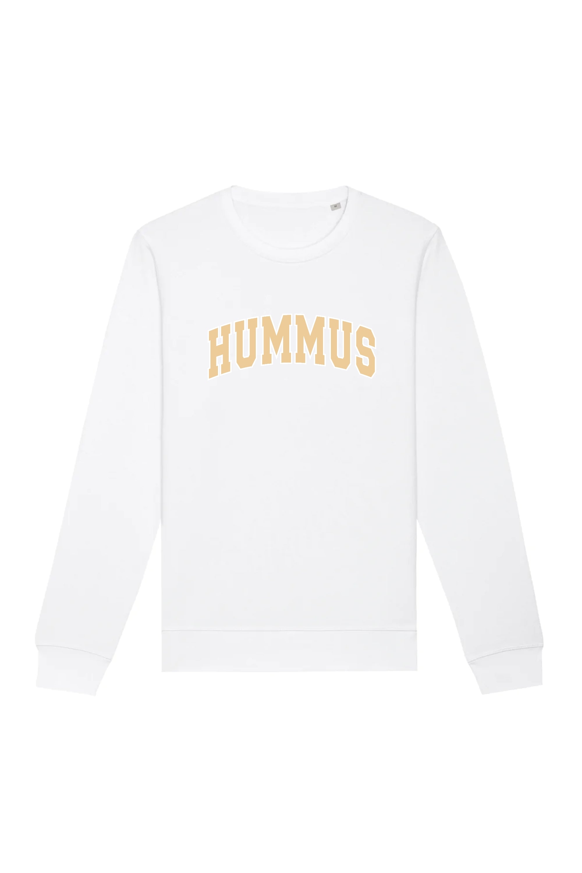 Oat Milk Club Damen vegan Sweatshirt Hummus Unisex WeiÃŸ