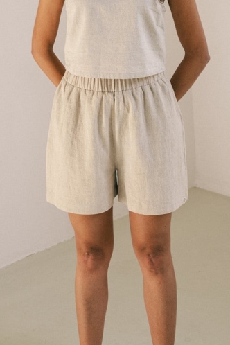 The View Yoga Damen vegan Shorts Teya Beige