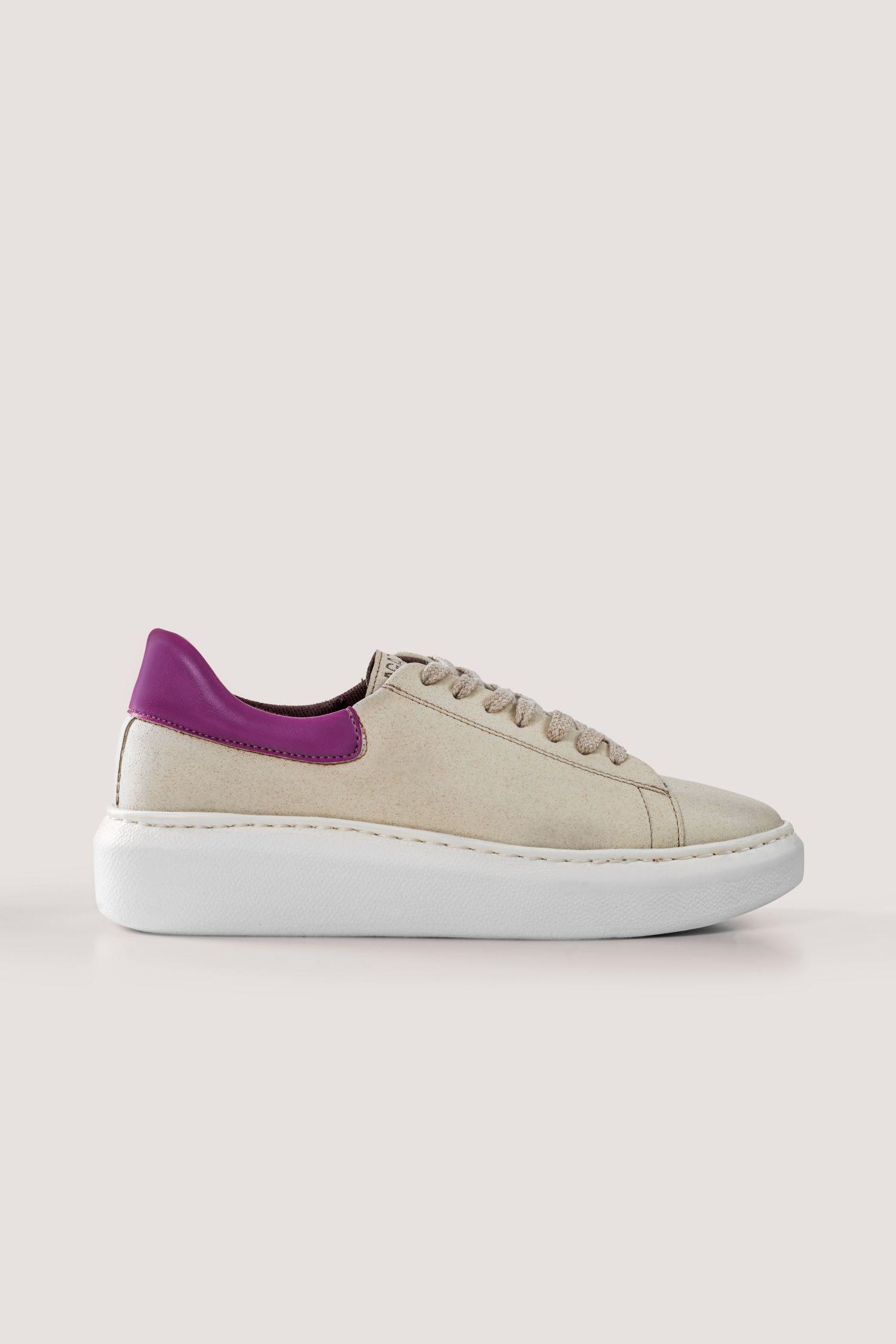 AGAZI Damen vegan Sneaker Emma Fucsia