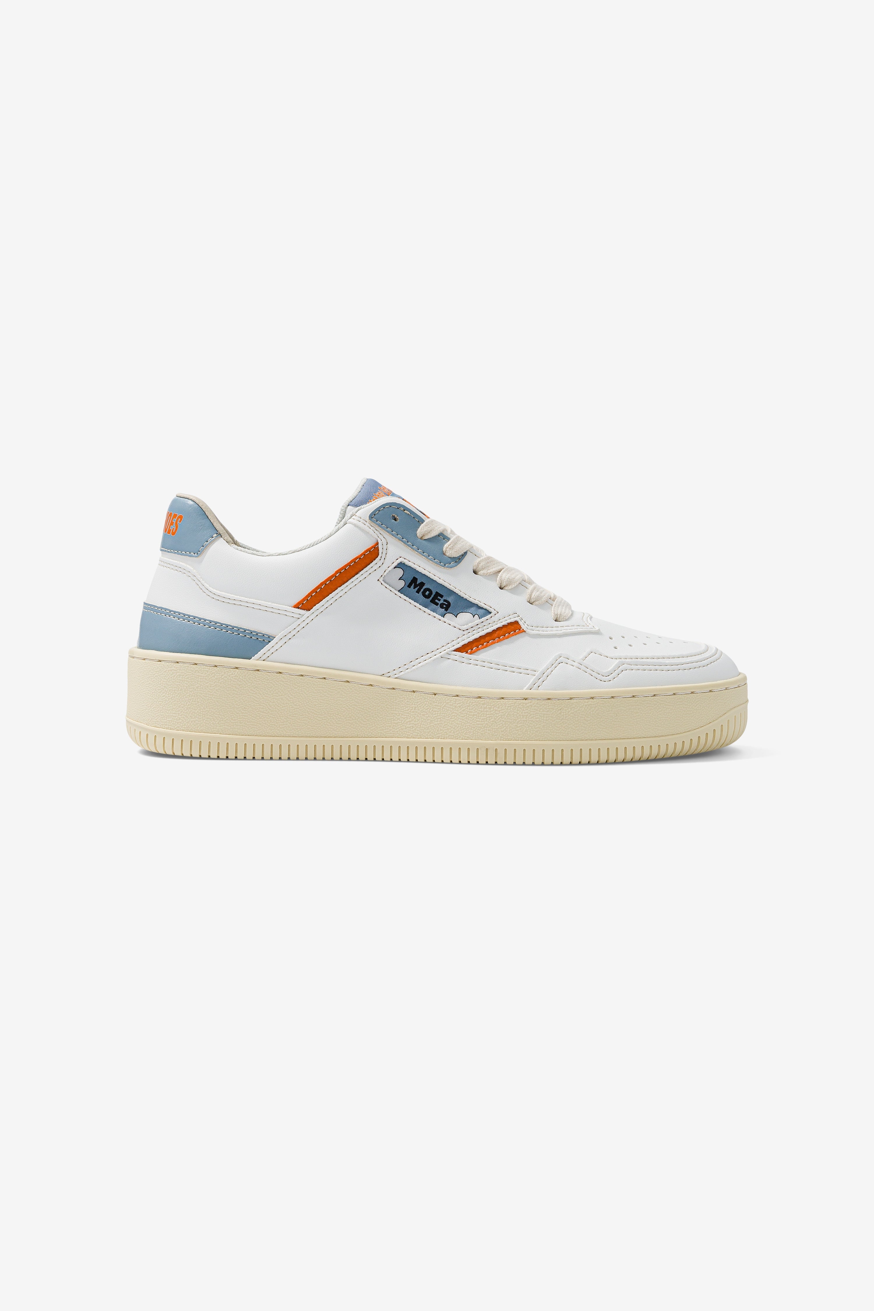 MoEa Herren vegan Sneaker Gen1 Don'T Eat Your Shoes Orange