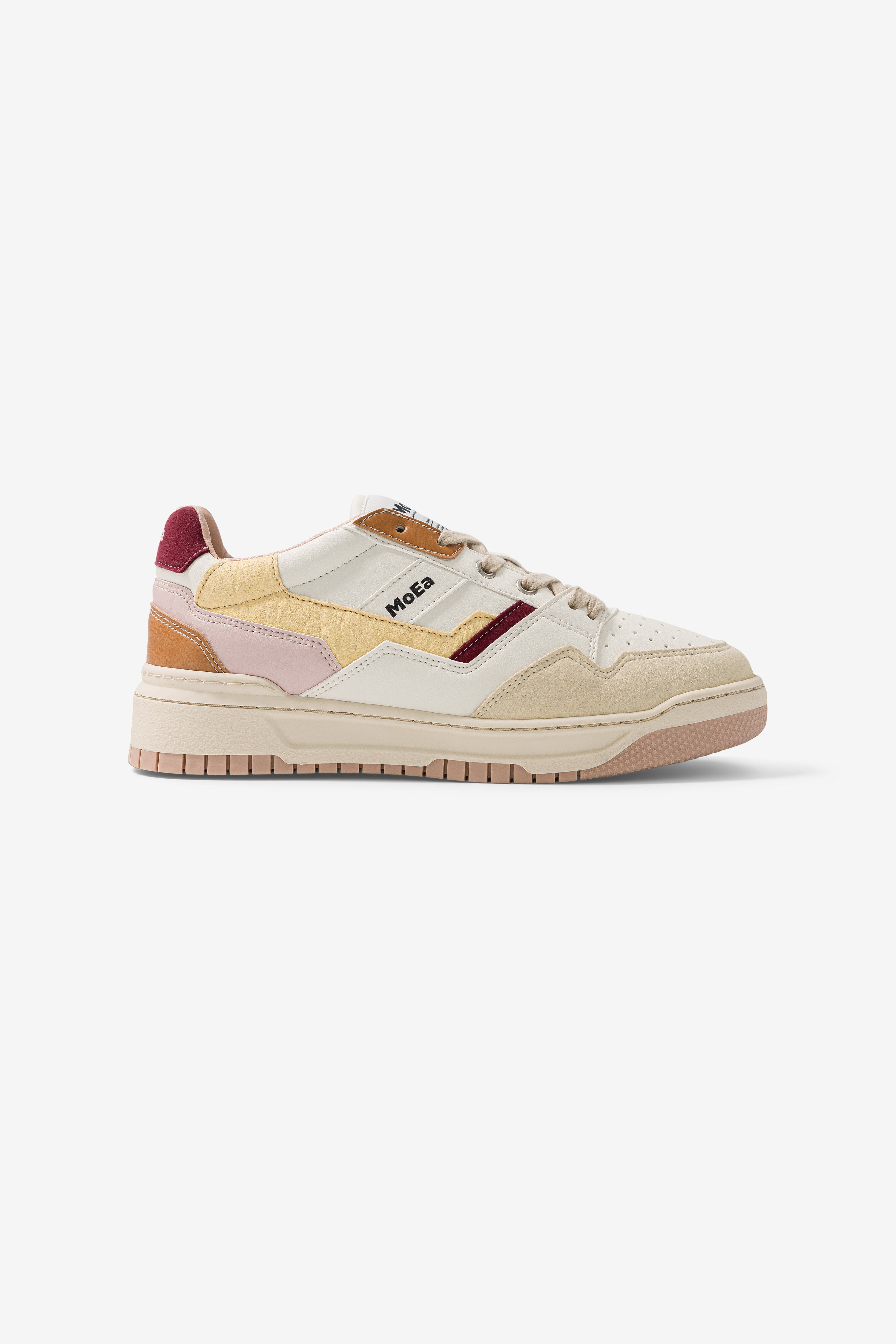 MoEa Herren vegan Sneaker Gen2 Rosa Gelb