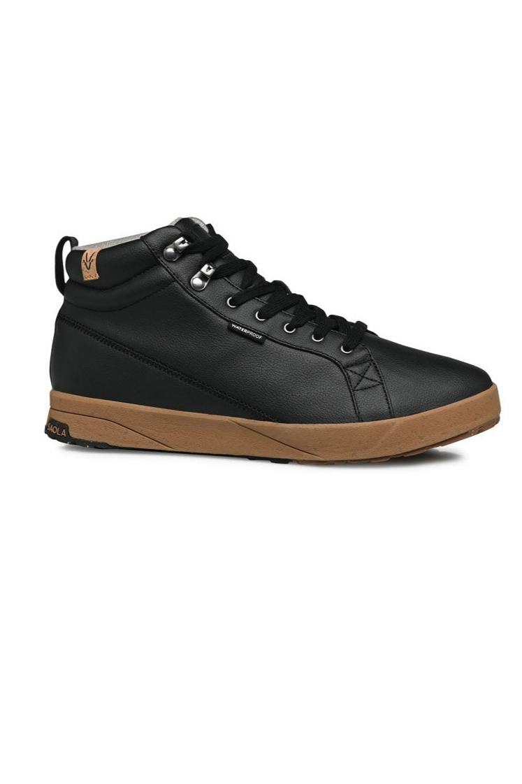 Image of SAOLA mannen vegan Sneakers Heren Bergen Waterdicht Zwart