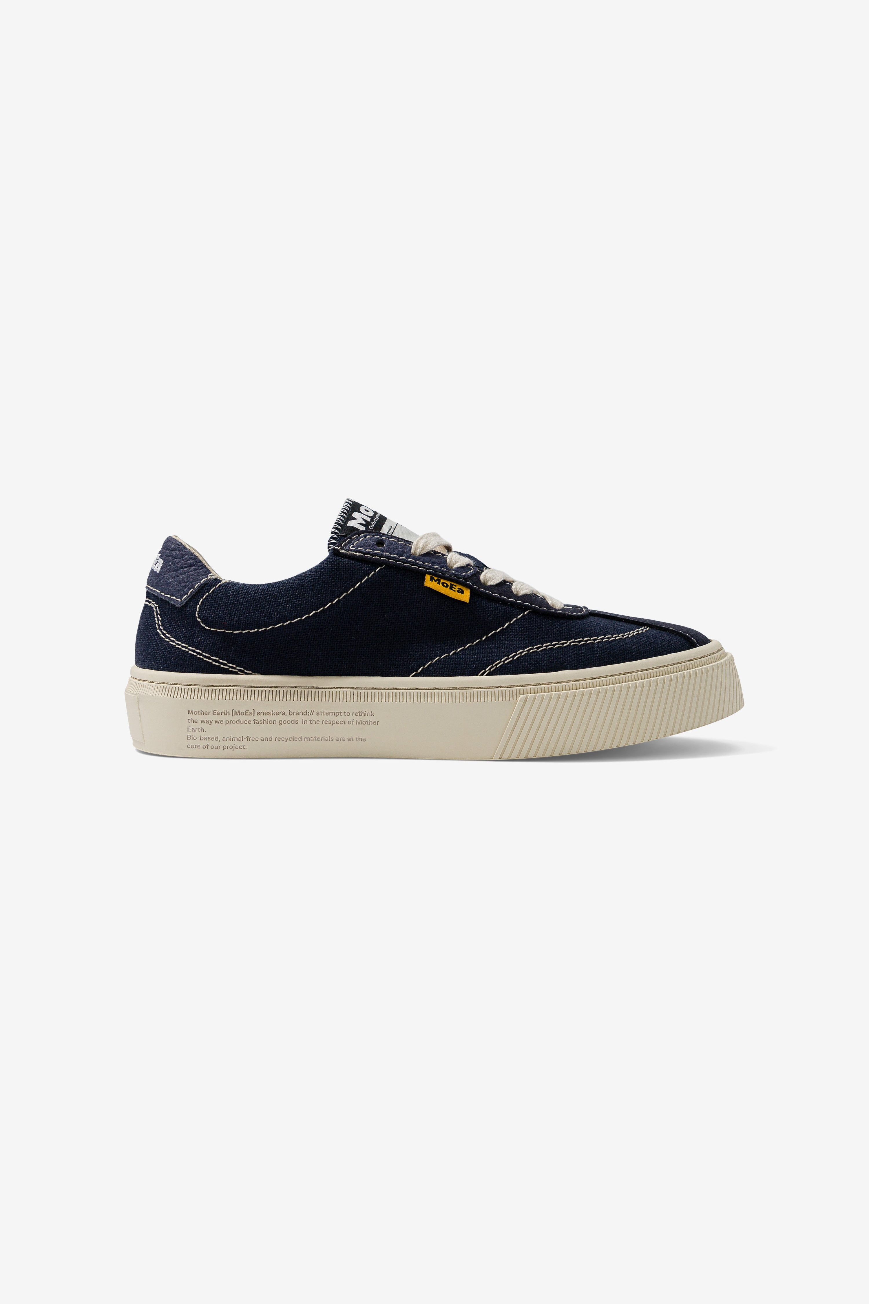 Image of MoEa mannen vegan Sneakers Gen4 Hennep Marineblauw