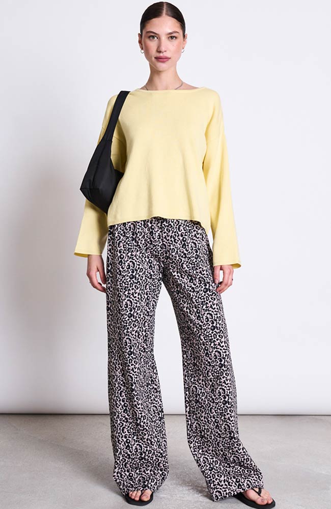 JAN N JUNE JAN 'N JUNE Damen vegan Sweatshirt Williamsburg Jasmine Gelb