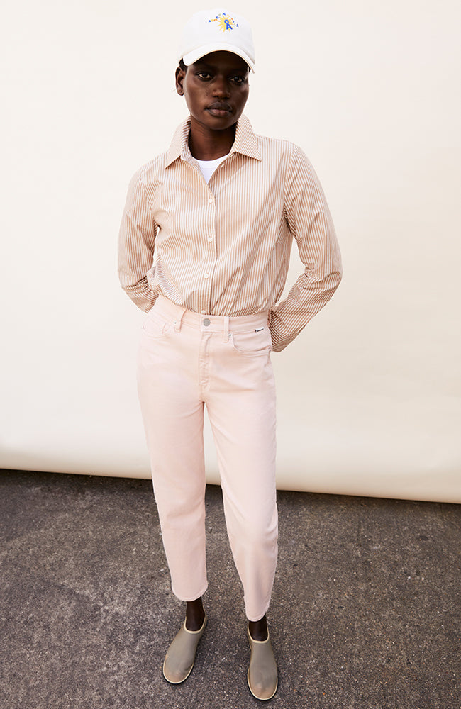 ARMEDANGELS Damen vegan Mama Jeans Mairaa Rosalilly Rosa