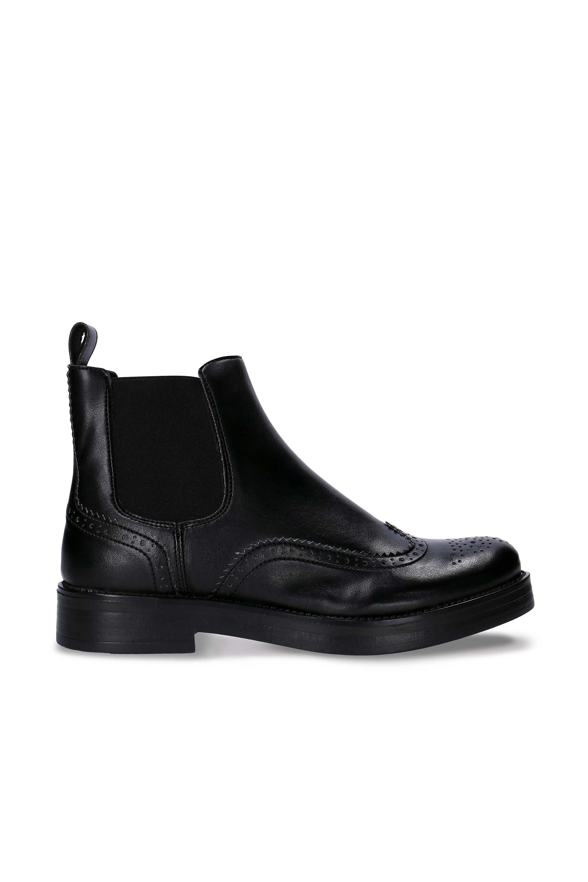 NAE Damen vegan Chelsea Boots Sisi Schwarz