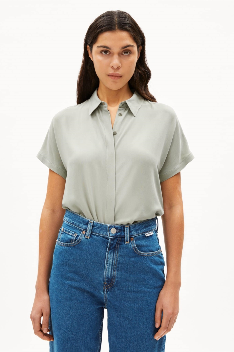 97222 - Damen vegan Hemd Larisaana GrÃ¼n