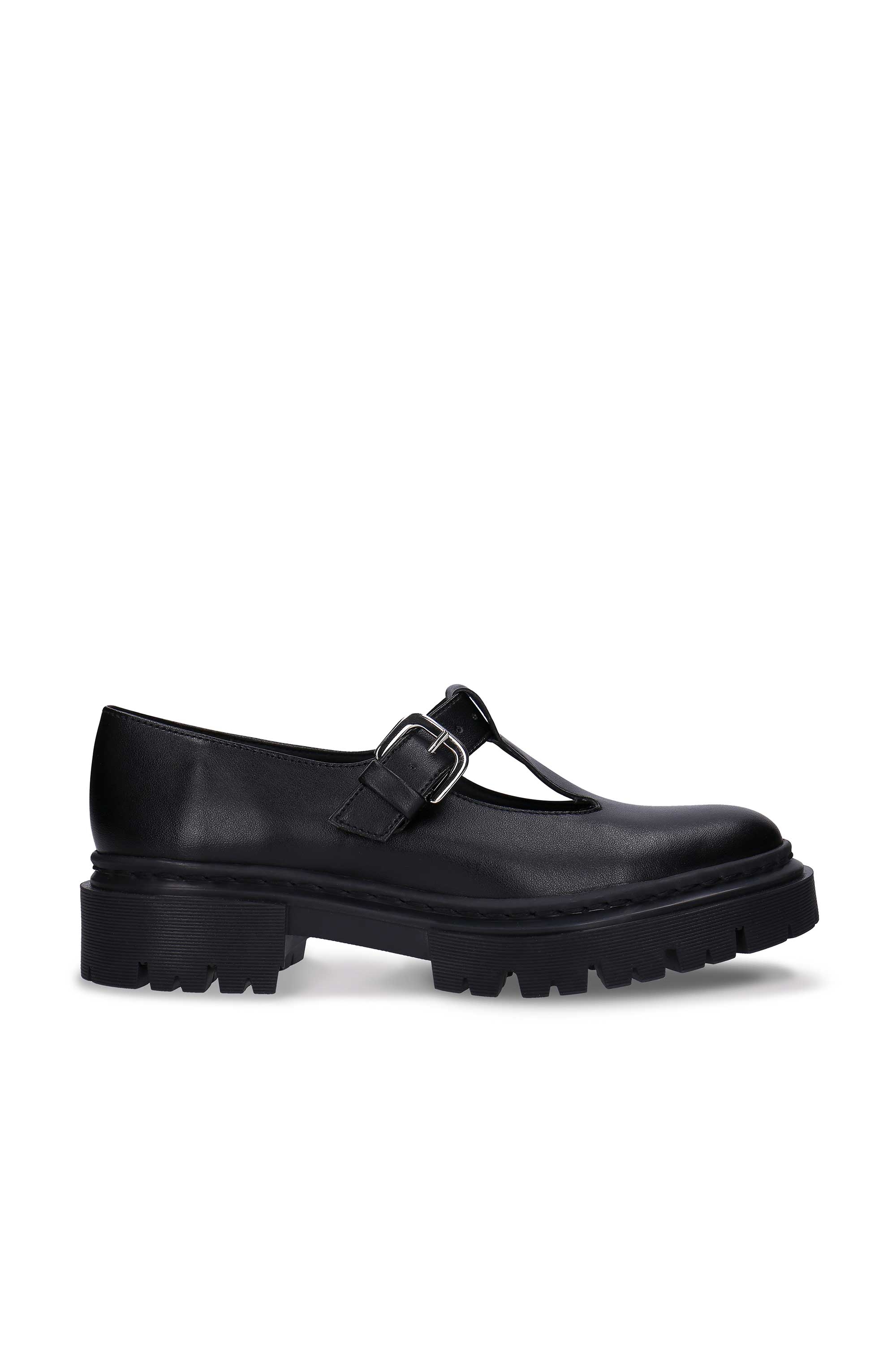 NAE Damen vegan Mary Janes Teresa Schwarz