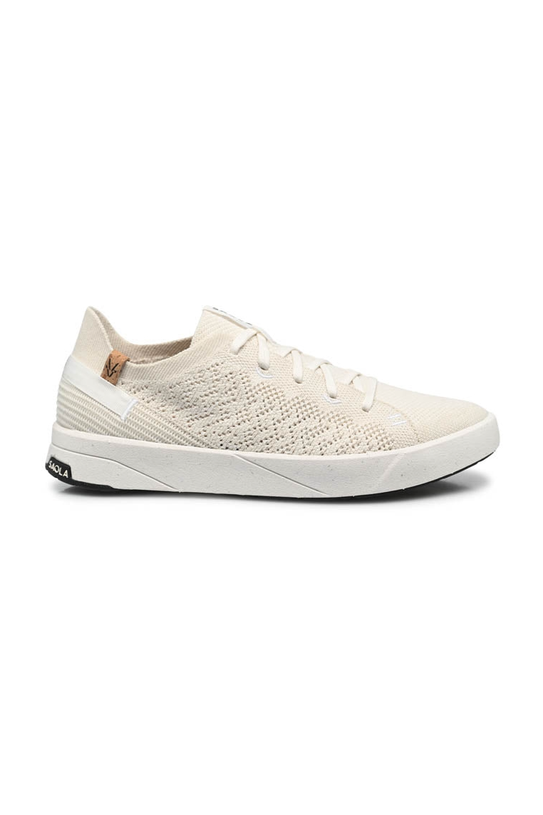 SAOLA Damen vegan Sneaker Damen Cannon Knit 3 Weiß