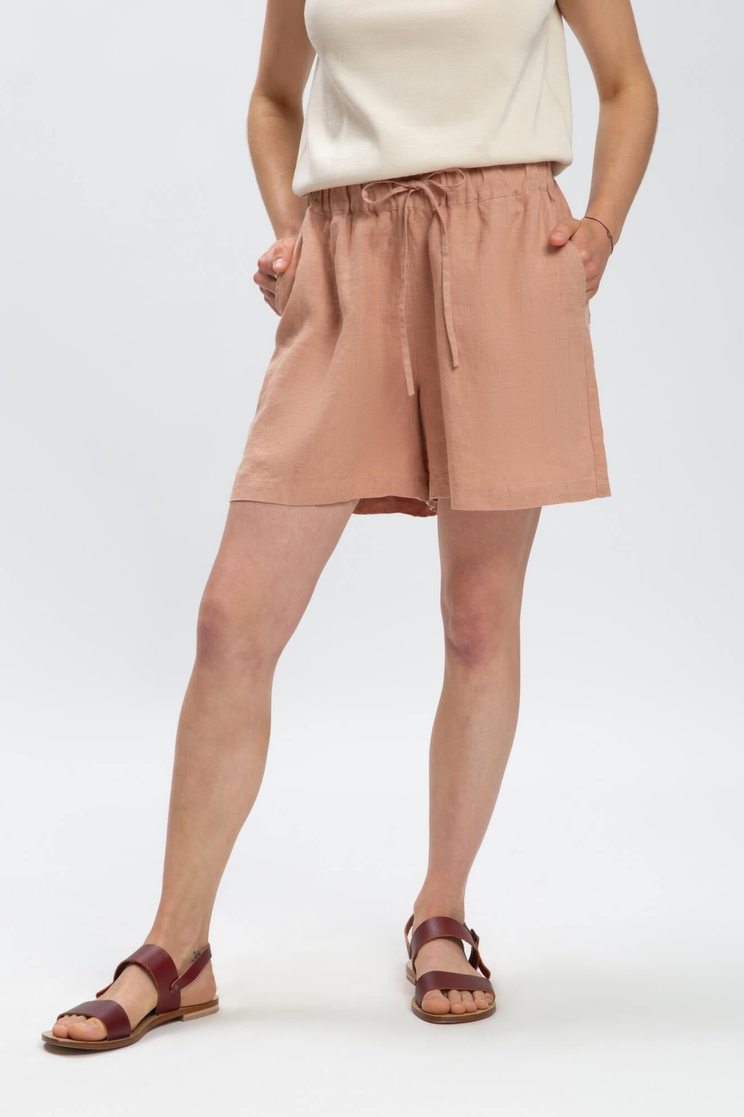 MATONA Damen vegan Shorts Simple Rose Rosa
