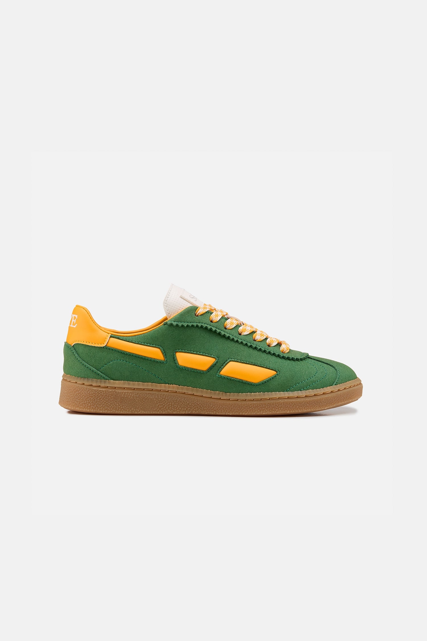 Image of SAYE mannen vegan Sneakers M70 Jazzy Pine & Mandarijn