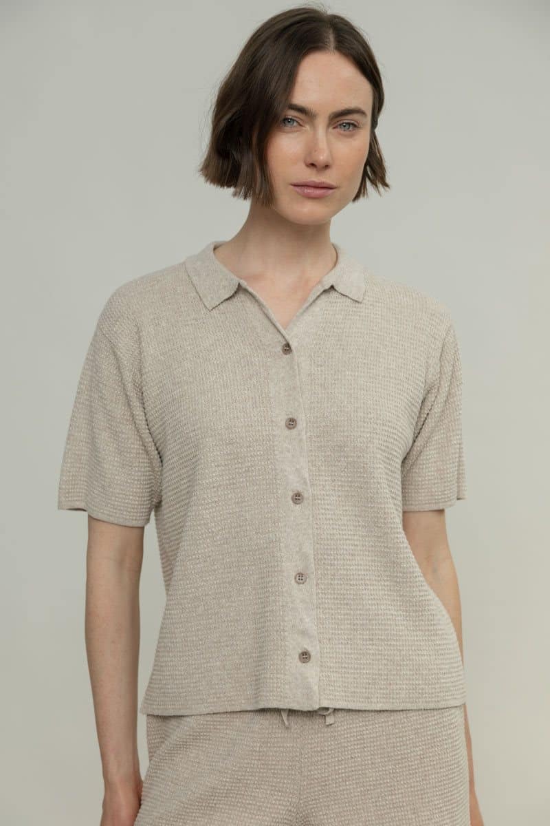 Rifo-Lab Damen vegan Oberteil Clizia Beige