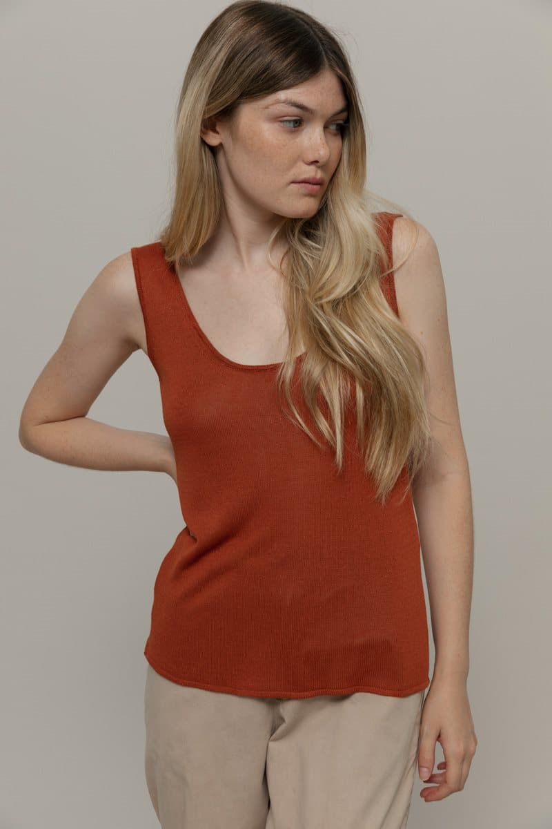 Rifo-Lab Damen vegan Oberteil Valeria Orange