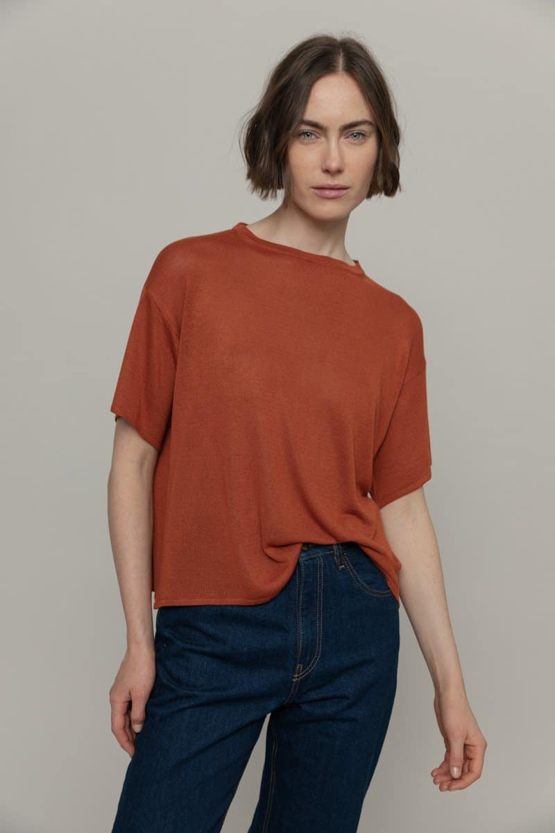 Rifo-Lab Damen vegan Hemd Virginia Orange