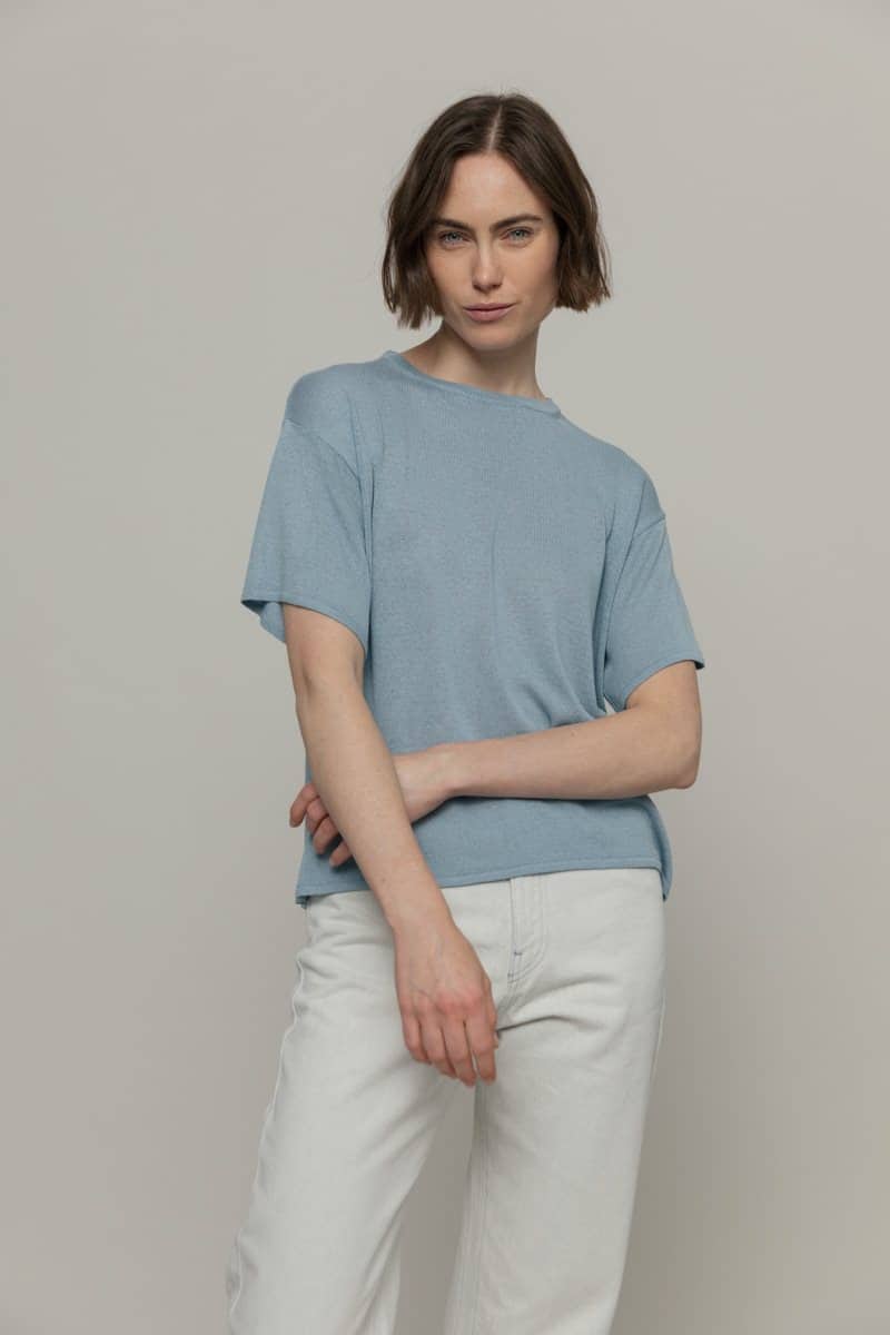 Rifo-Lab Damen vegan Hemd Virginia Blau