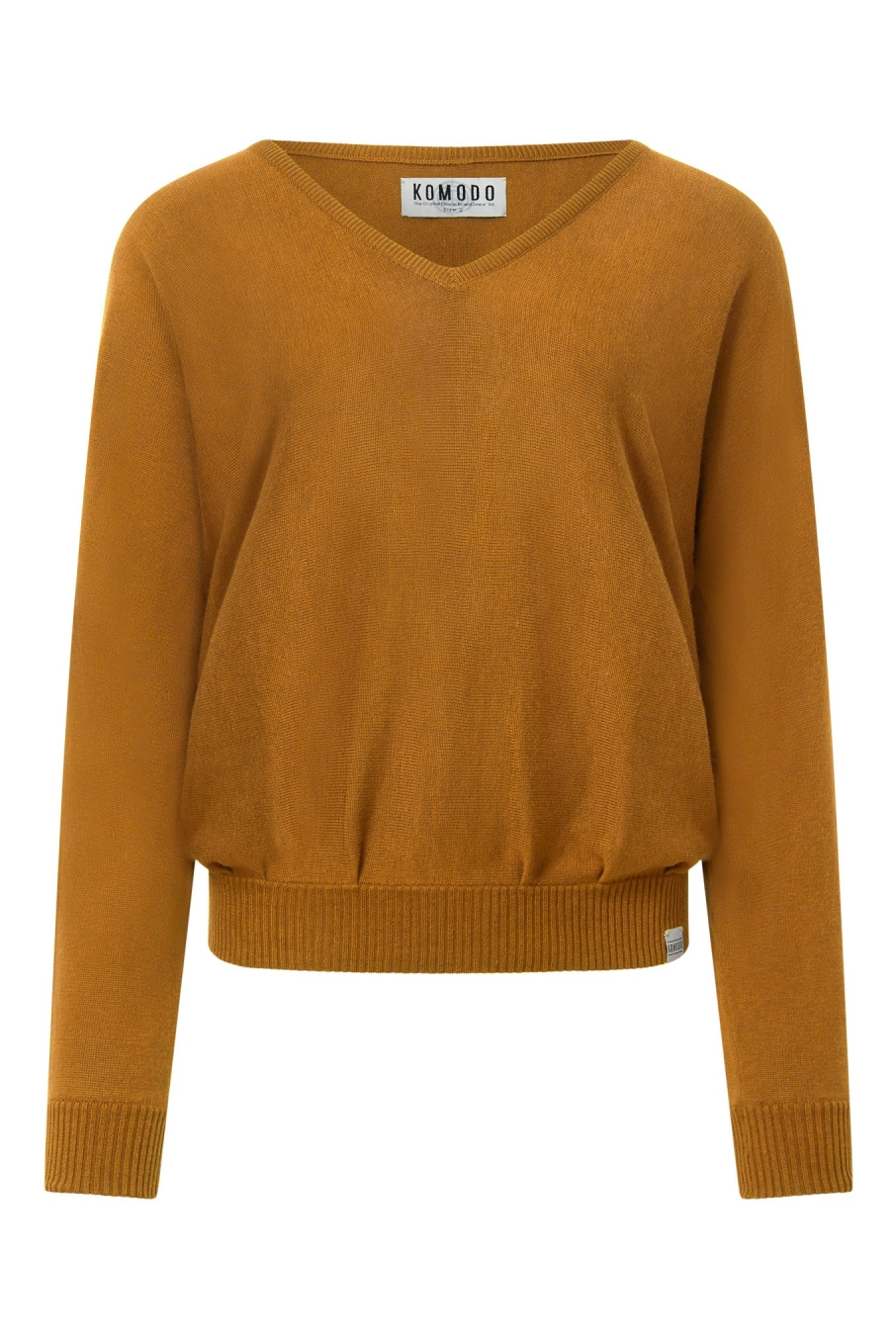 Image of KOMODO dames vegan Trui Klaver Kameel