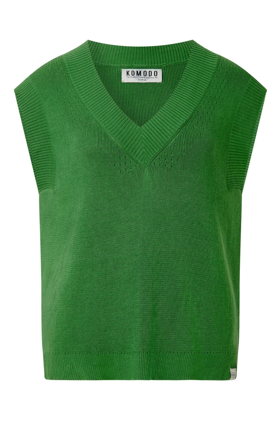 Image of KOMODO dames vegan Vest Sander Jungle Groen