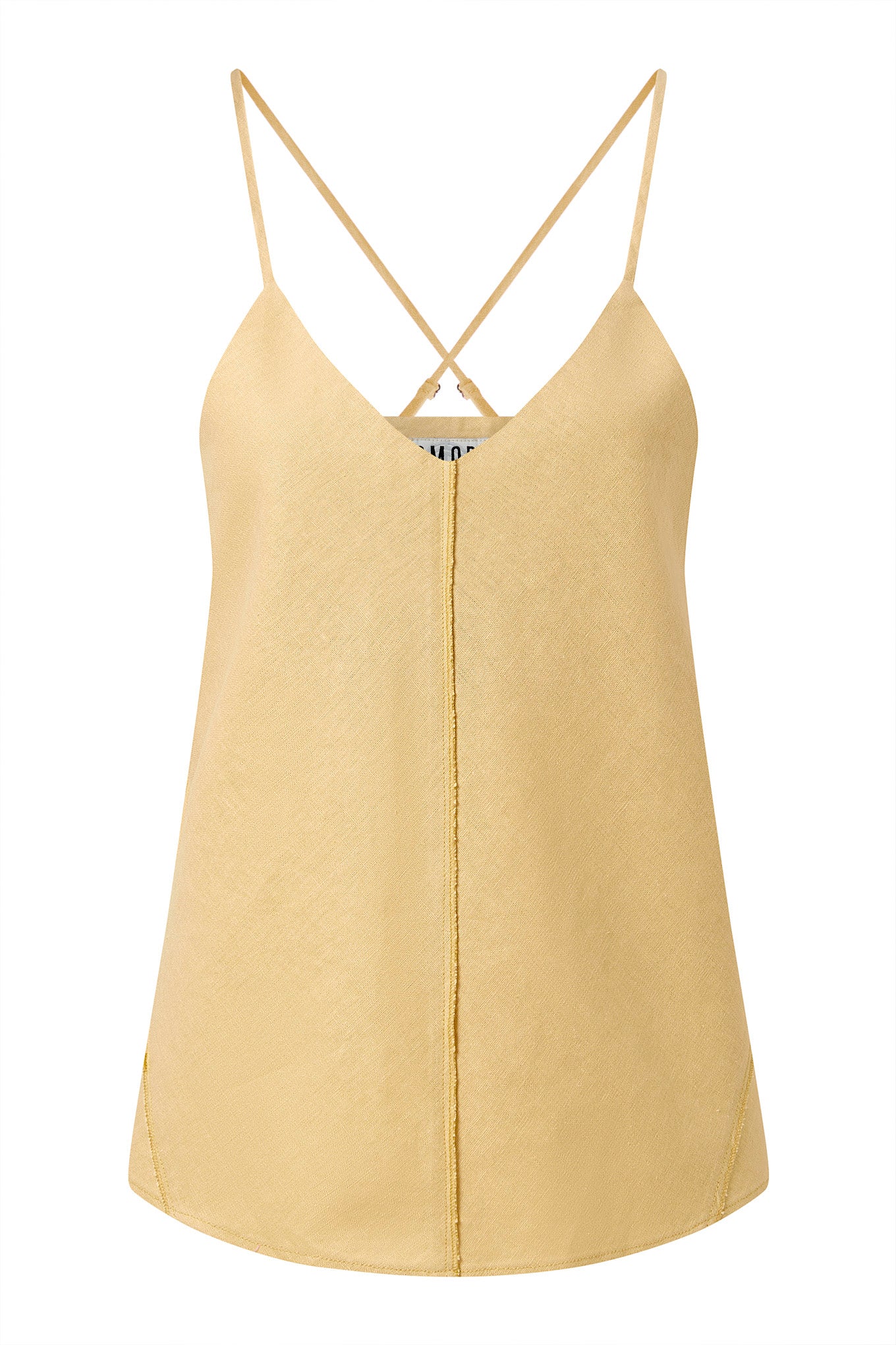 Image of KOMODO dames vegan Camisole Fleur Blend Zand Beige