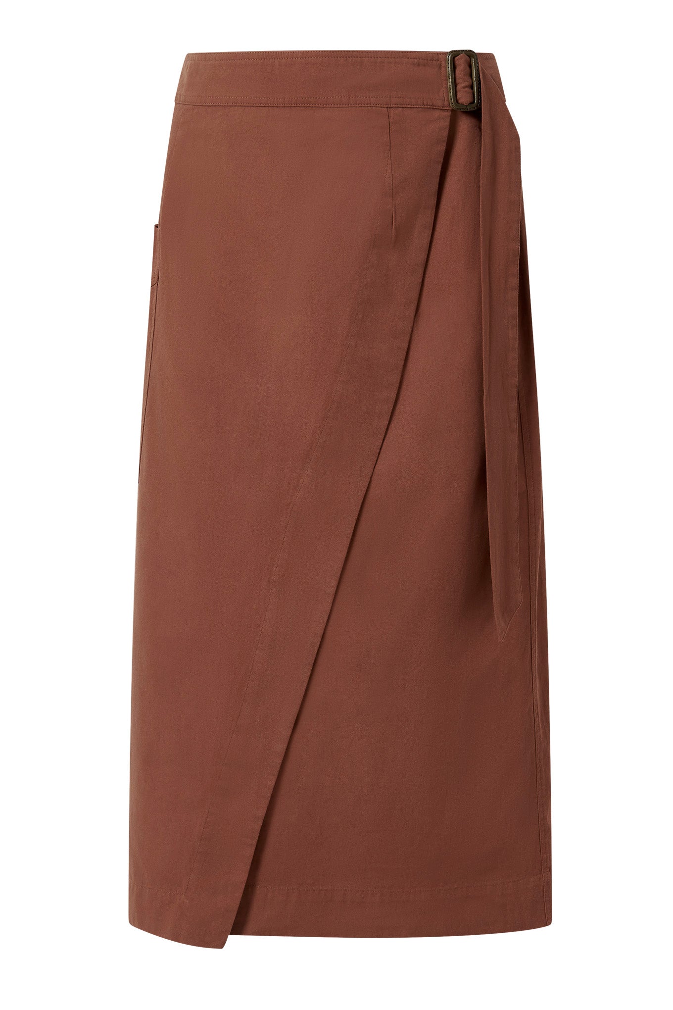 Image of KOMODO dames vegan Rok Cargo Camel Bruin