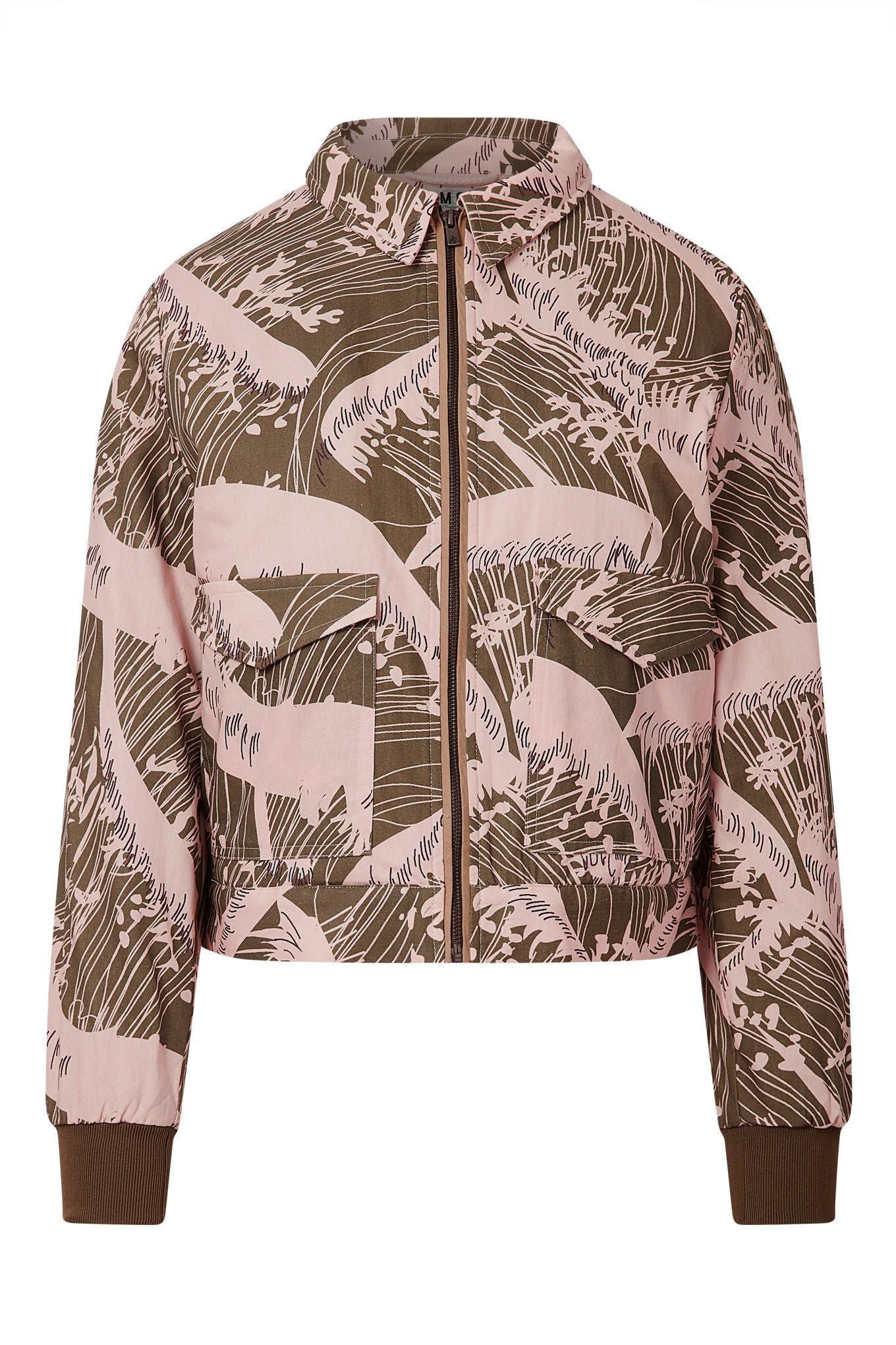 KOMODO Damen vegan Bomber Vivi Solid Wave Pink