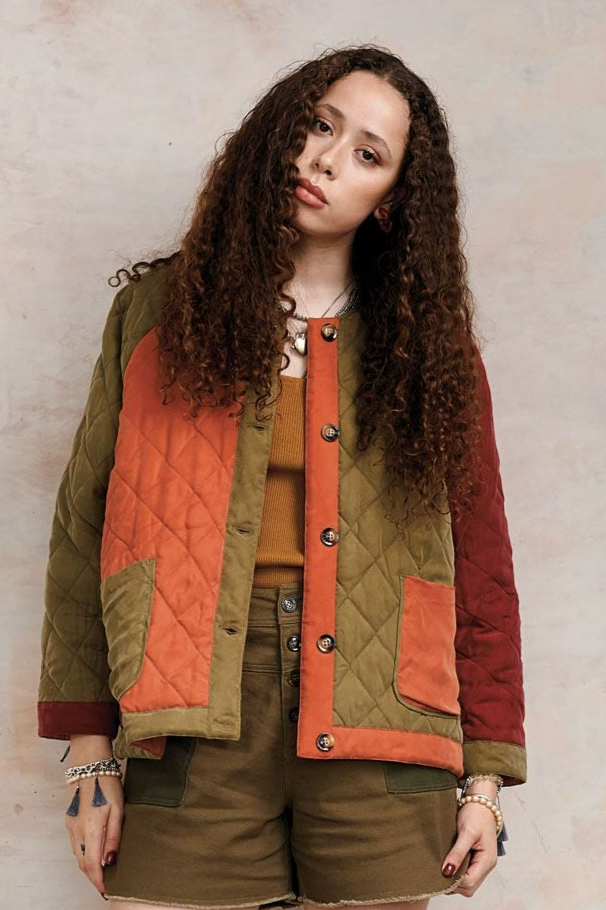 KOMODO Damen vegan Jacke Lulu Multicolour