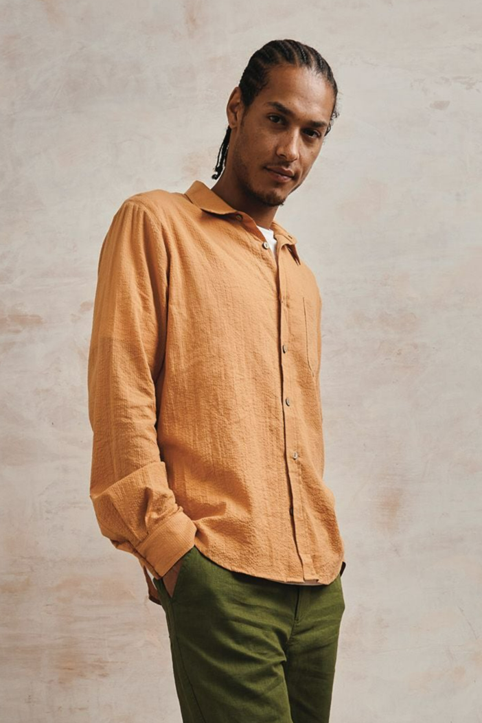 KOMODO Herren vegan Shirt Spectre Orange