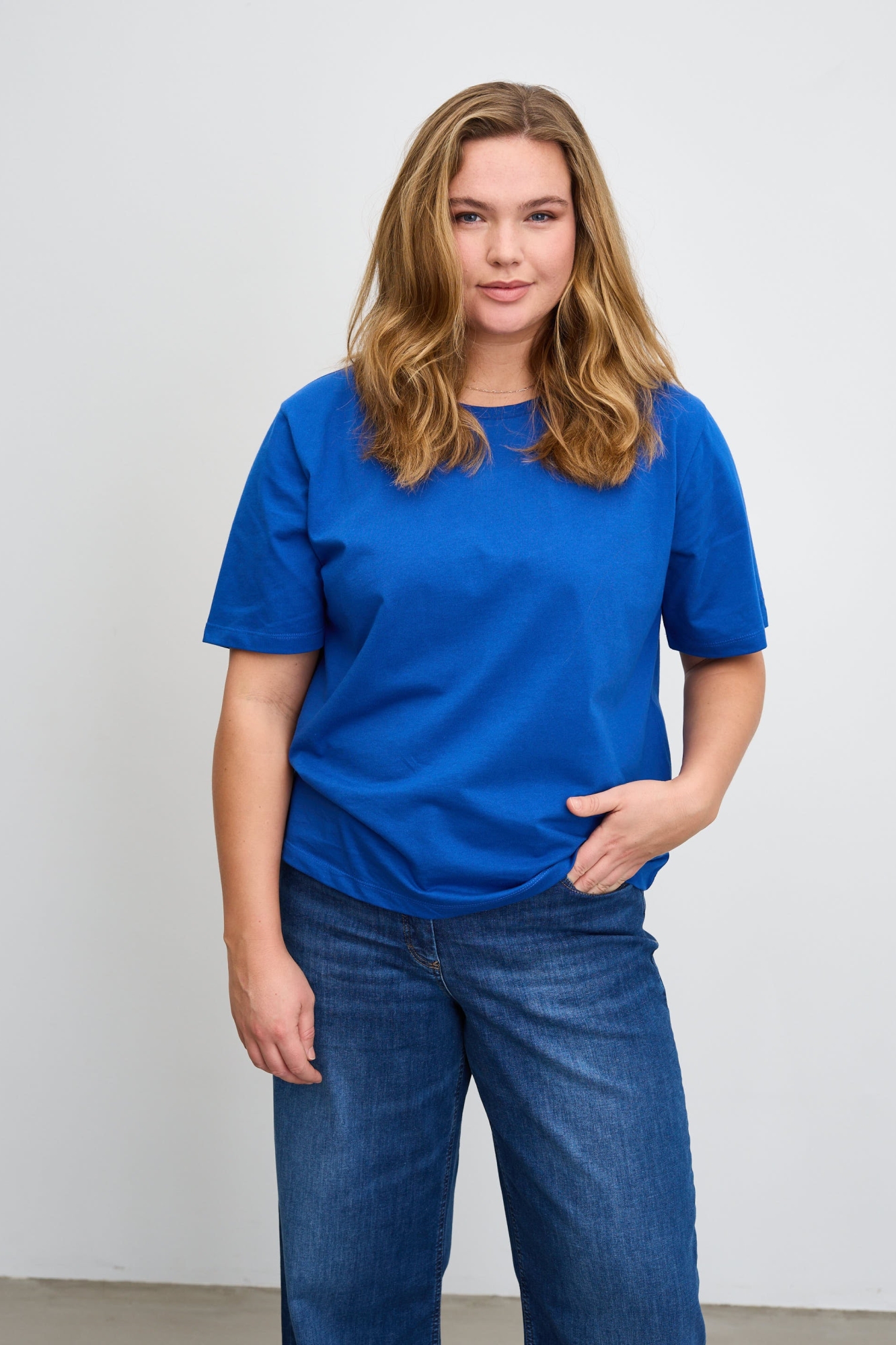 LAURIE Damen vegan T-Shirt Augusta True Blue