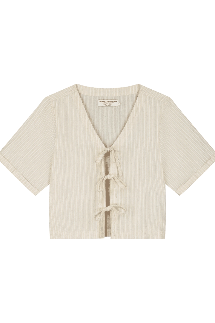Kuyichi Damen vegan Top Beau Beige