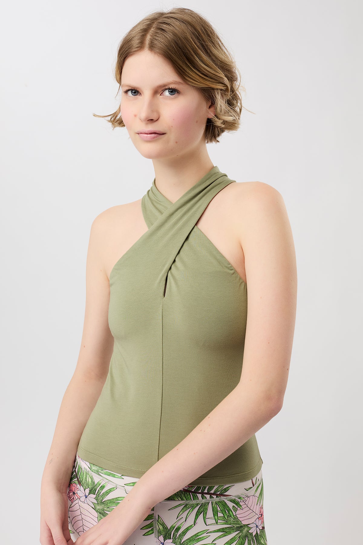 Mandala Damen vegan Top Tania Mossy Bark GrÃ¼n
