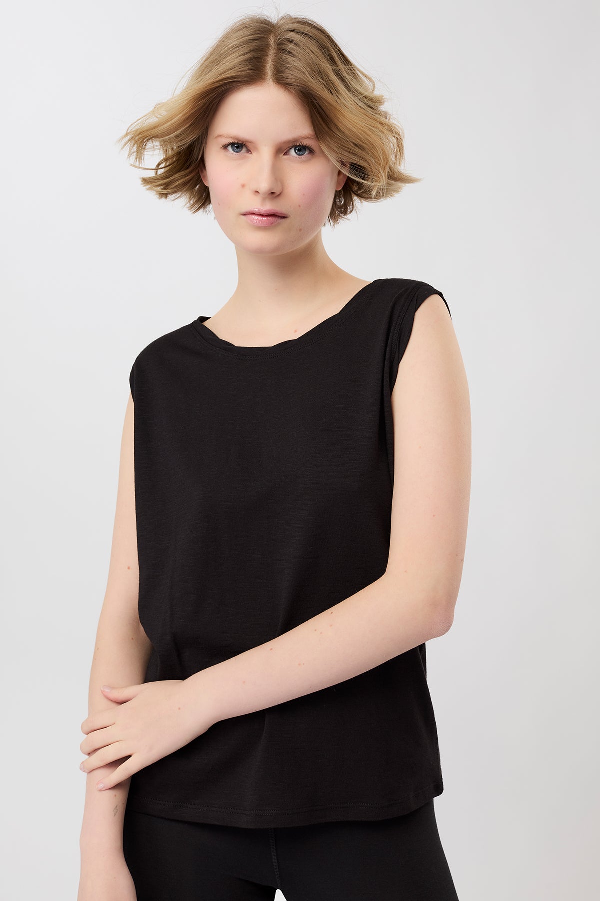 Mandala Damen vegan Oben TÃ¤glich Schwarz