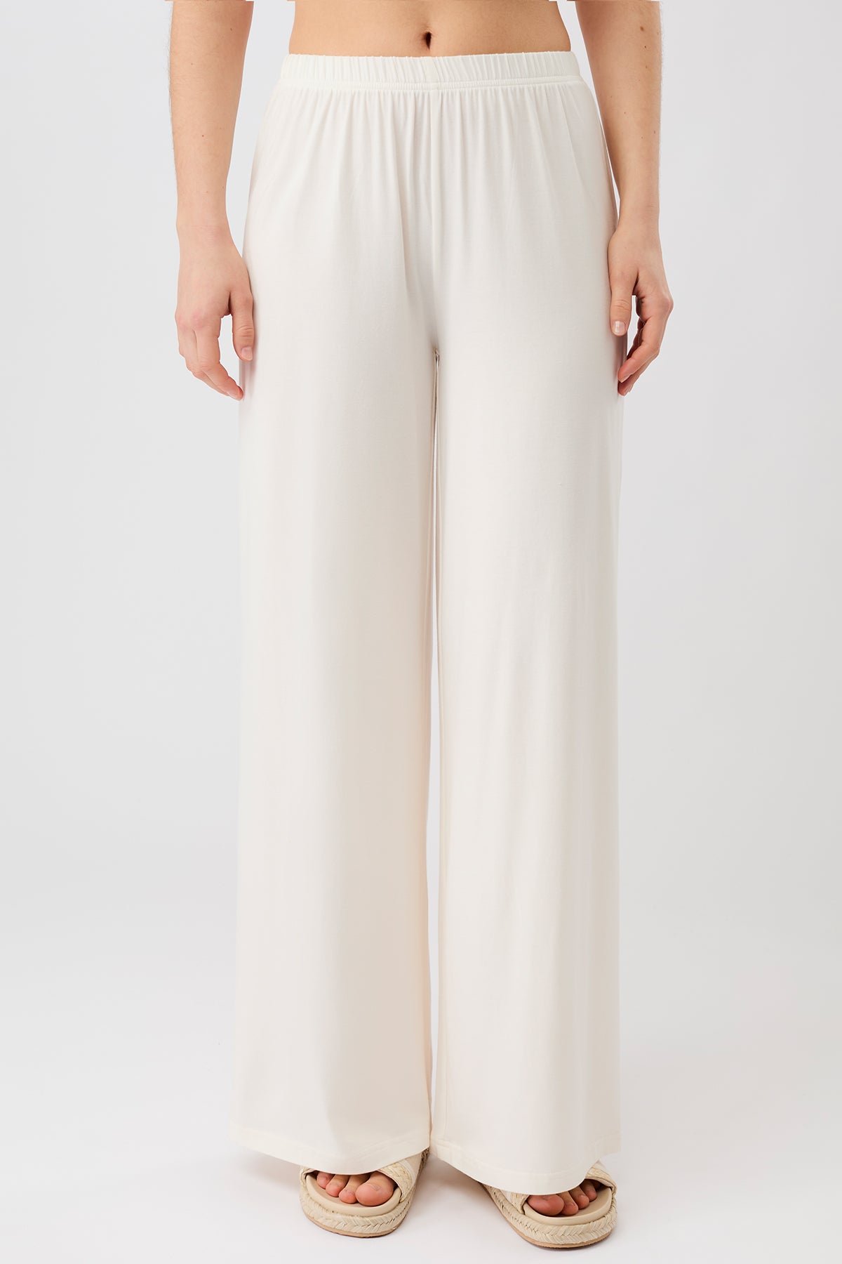 Mandala Damen vegan Hose Cozy Day WeiÃŸ