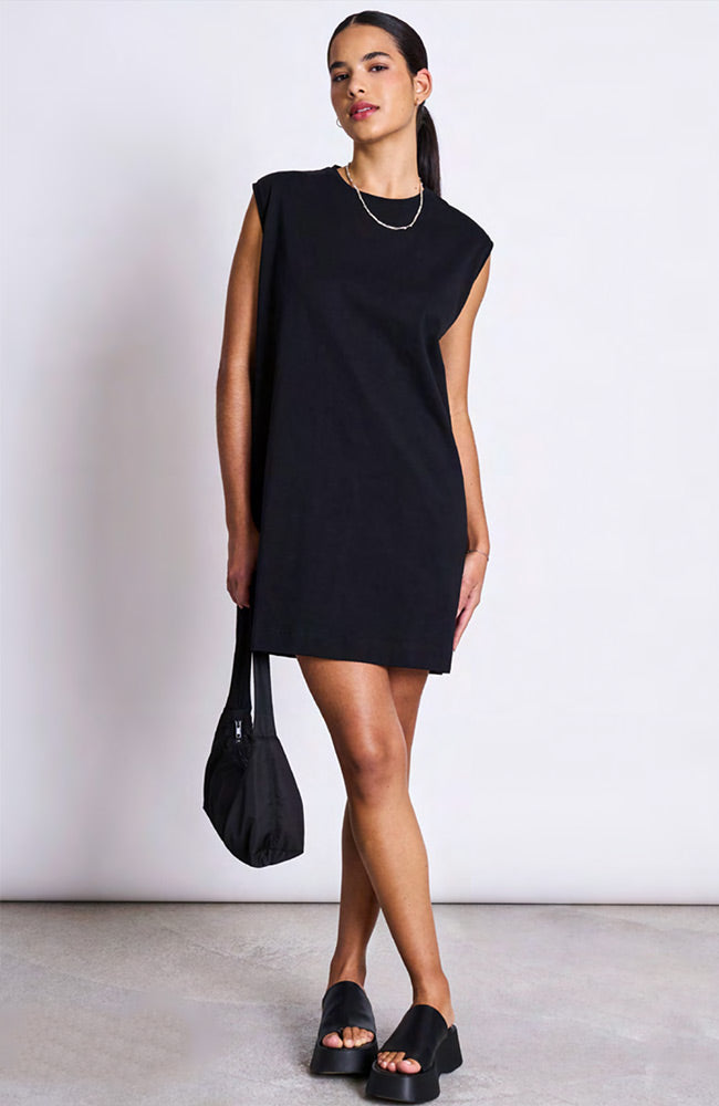 JAN N JUNE JAN 'N JUNE Damen vegan Kleid Naniti Schwarz