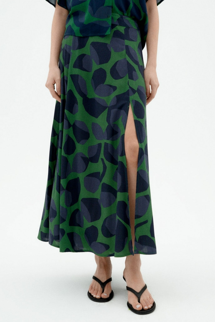Image of Thinking MU dames vegan Rok Blad Tora Groen