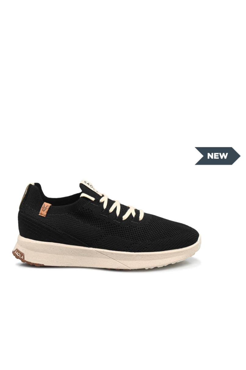 SAOLA Damen vegan Sneaker Damen Tsavo 3 Schwarz