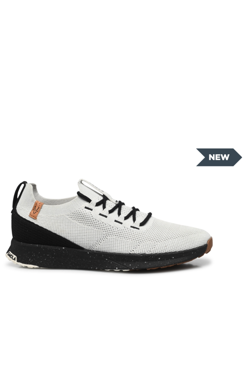 SAOLA Herren vegan Sneaker Herren Tsavo 3 Weiß Schwarz