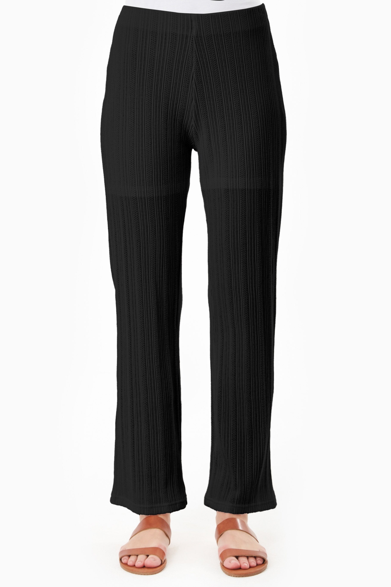 ORGANICATION Damen vegan Hose Schwarz