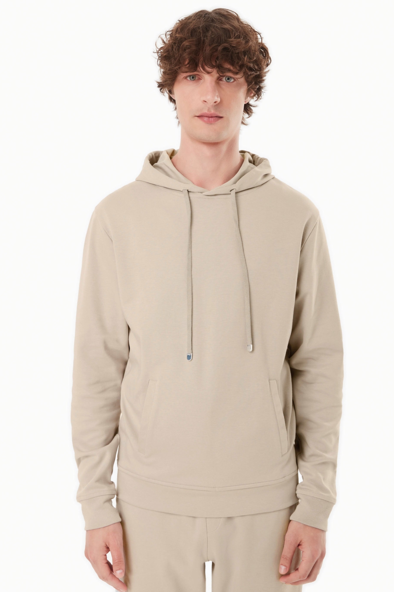 ORGANICATION Herren vegan Sweathoodie Sand